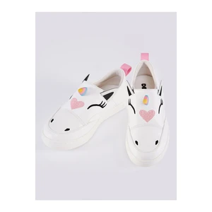 Scarpe da ginnastica per bambini  Denokids CFF-21Y2-065/WHITE