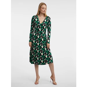 Orsay Green Ladies Patterned Dress - Women