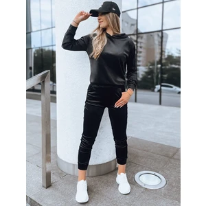 Women's black velour set SO COMFY Dstreet