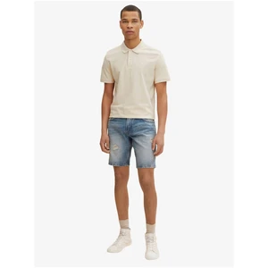 Blue Men's Denim Shorts Tom Tailor Denim - Men's