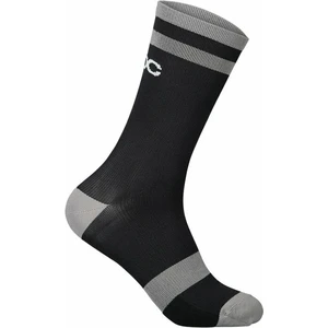 POC Lure MTB Sock Long Uranium Black/Granite Grey S