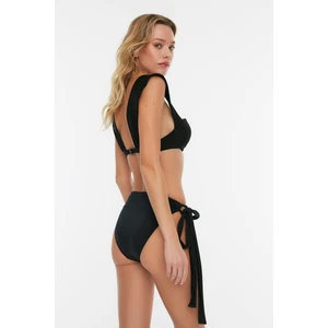 Trendyol Black Accessory Detailed Bikini Bottom