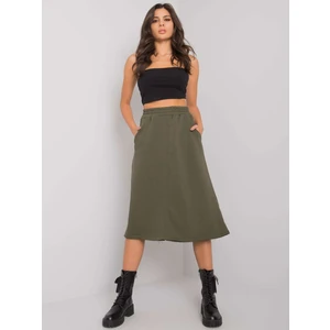 Rushmoor khaki sweatshirt skirt