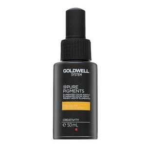 Goldwell System Pure Pigments Elumenated Color Additive skoncentrowany pigment do włosów Pure Yellow 50 ml