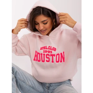 Light pink oversize hoodie