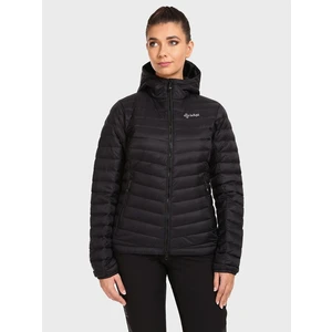 Women's down jacket Kilpi PYRAMIDEN-W Black