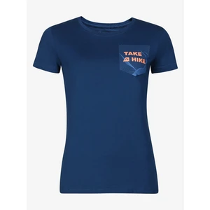 Women's T-shirt made of organic cotton ALPINE PRO ECCA gibraltar sea variant pc