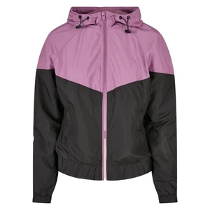 Women's windbreaker Arrow grey-purple/black