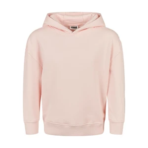 Girls' Organic Pink Hooded