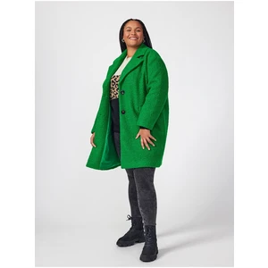 Women's green coat ONLY CARMAKOMA Valeria - Women