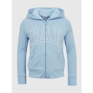 GAP Children's insulated sweatshirt with logo - Girls