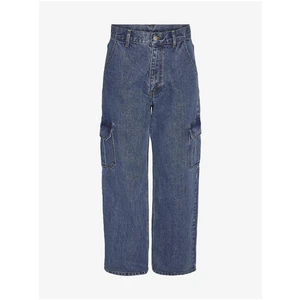 Dark Blue Wide Jeans Noisy May Alexa - Women