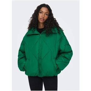 Green Women's Winter Oversize Jacket ONLY Tamara - Women