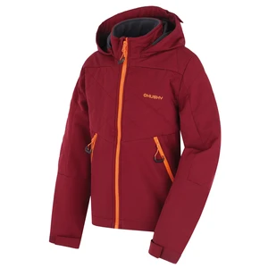 Husky Salex K 152, bordo Dětská softshell bunda