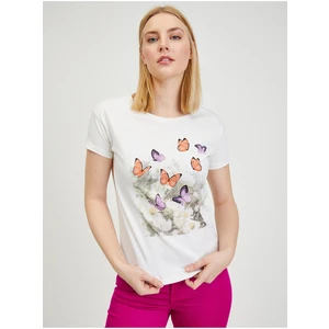 White Women's T-Shirt ORSAY - Women