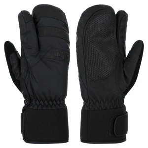 Three-finger ski gloves Kilpi TRINO-U black