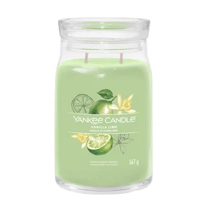 Svíčka YANKEE CANDLE Signature 567g Vanilla Lime