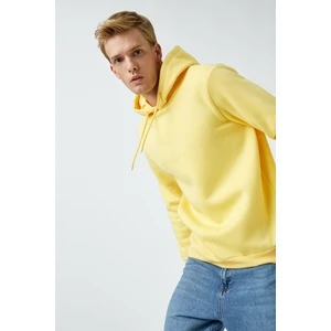 Koton Sweatshirt - Yellow - Regular fit