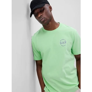 GAP Majica neon with logo - Men