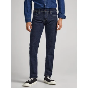 Dark Blue Mens Slim Fit Jeans Jeans Hatch - Men