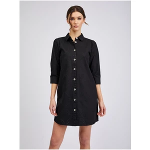 Orsay Black Denim Dress - Women