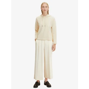 Cream Women's Wide Pants Tom Tailor - Women