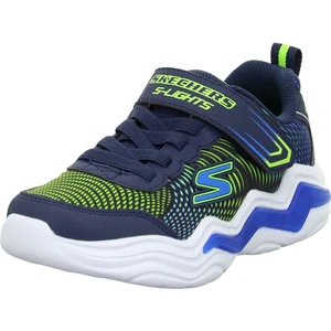 Skechers S Lights - Erupters IV navy-lime 30