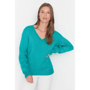 Trendyol Sweater - Blue - Regular fit