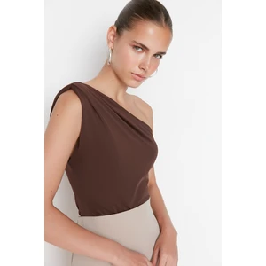 Trendyol Bodysuit - Brown - Slim fit