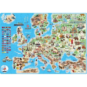 Puzzle - Evropy, 160 ks - CZ