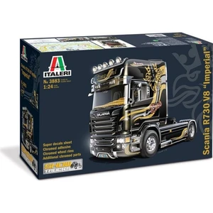 Italeri Model Kit truck Scania R V8 Topline Imperial 1:24