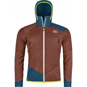 Ortovox Swisswool Col Becchei Hybrid Jacket M Clay Orange L Kurtka outdoorowa