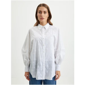 White Women's patterned shirt KARL LAGERFELD - Women