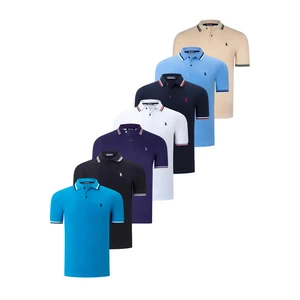 SEVEN SET T8594 DEWBERRY MENS T-SHIRT-BLACK-WHITE-NAVY-LIGHT BLUE-DARK BLUE-PURPLE-BEIGE