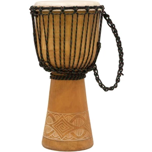 Terre Beginner Carved 50 cm Djembe Natural/Carved