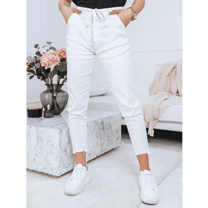 MIKI women's white pants Dstreet UY1185