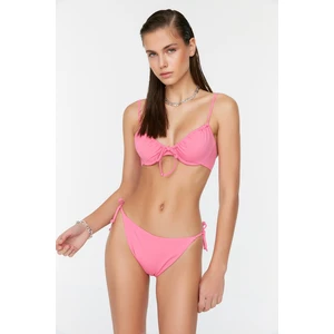 Trendyol Pink Lacing Detail Bikini Set