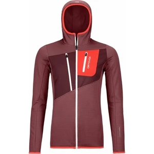 Ortovox Felpa outdoor Fleece Grid Hoody W Mountain Rose M