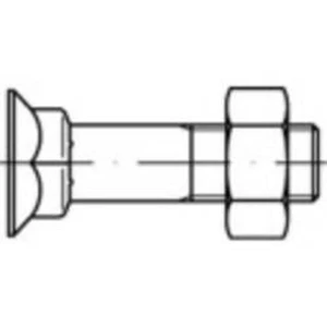 Zápustné šrouby se čtyřhranem TOOLCRAFT 111802, N/A, M16, 50 mm, ocel, 50 ks