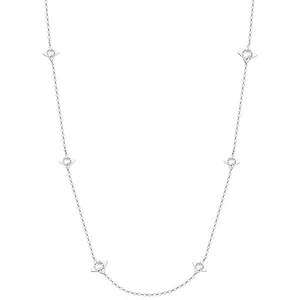 Preciosa Ocelový náhrdelník s hvězdičkami Gemini 7337 00