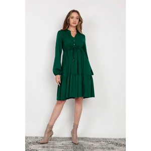 Lanti Woman's Longsleeve Dress SUK203