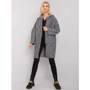 Cordelia gray OCH BELLA hooded coat