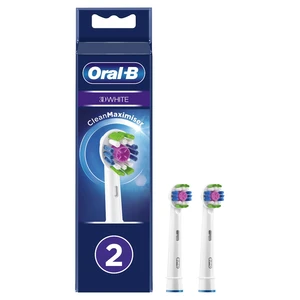 Oral B Náhradné hlavice 3D White 2ks