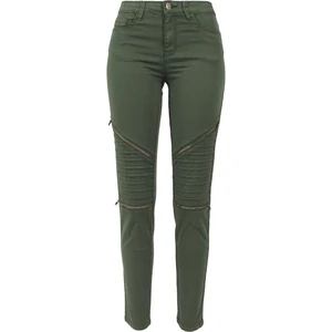 Ladies Stretch Biker Pants olive