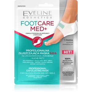 Eveline Cosmetics Foot Care Med exfoliační maska na paty 2 ks