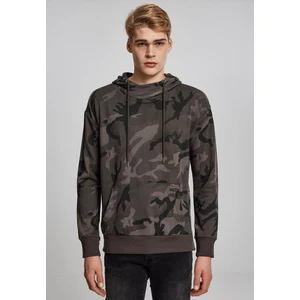 High Neck Camo Hoody dark camo