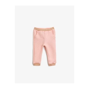 Koton Baby Girl Pink Sweatpants