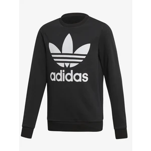 Černá klučičí mikina adidas Originals Trefoil - unisex