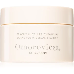 Omorovicza Hydro-Mineral Peachy Micellar Cleanser Discs odličovací tampony na obličej a oči s vůní 60 ks