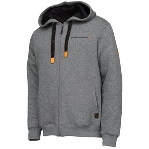 Savage Gear Classic Zip Hoodie Grey Melange XL